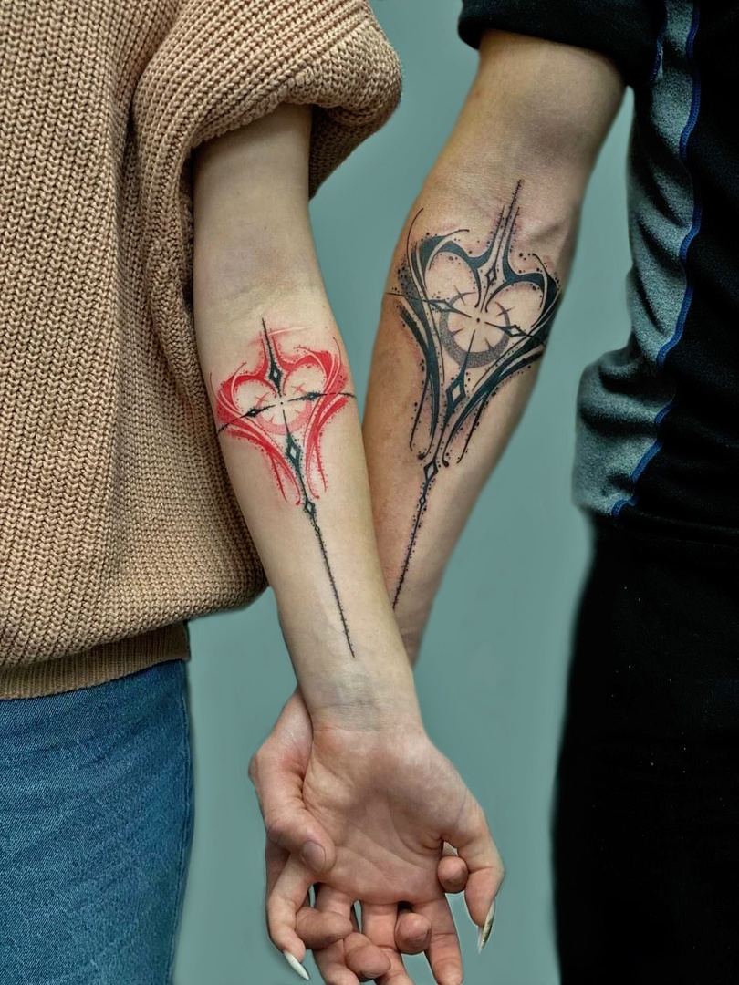 Парные тату