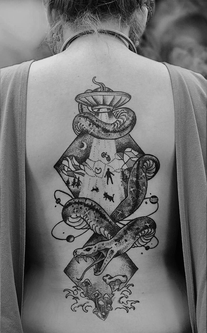 Проект на спину