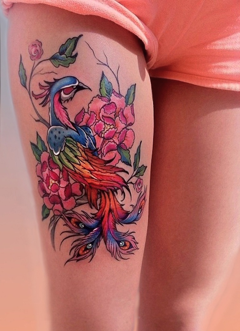 Цветная работа Евгения