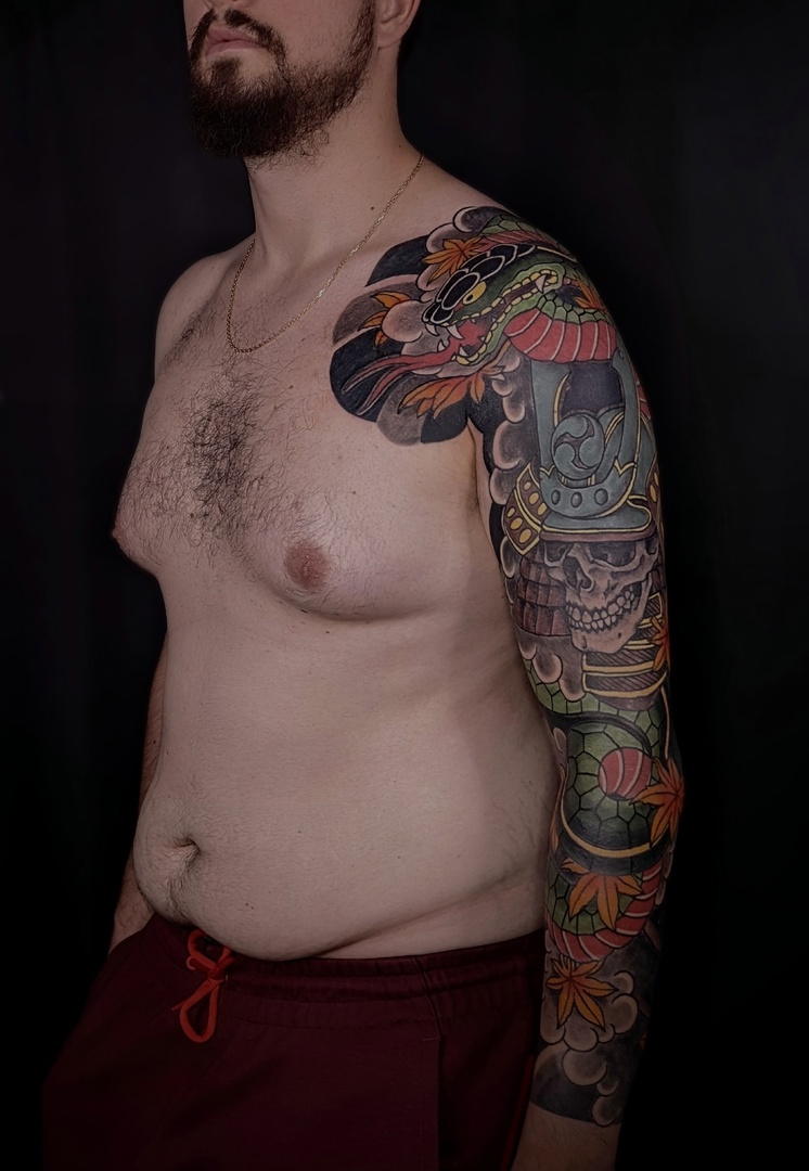 Рукав в японском стиле