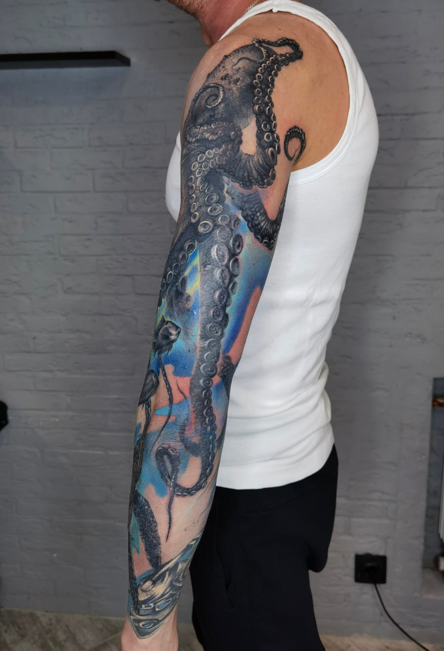 Рукав осьминог